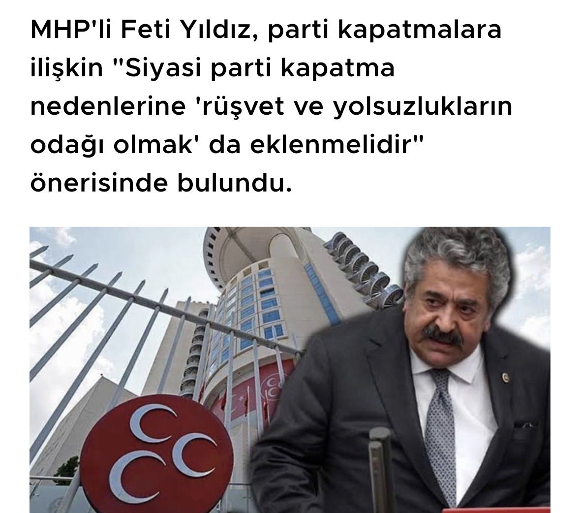 CaglarGariboglu's tweet photo. CHP’li belediyelere aralıksız operasyon yapılmasının nedeni böyle bir teklife zemin hazırlamak mıydı yoksa.?

Bir öneri de benden; parti kapatma koşullarına teröristleri ve elebaşını övmeyi de ilave ilave edilsin bakalım MHP diye bir parti kalıyor mu.? https://t.co/wyzPJ9Sti4