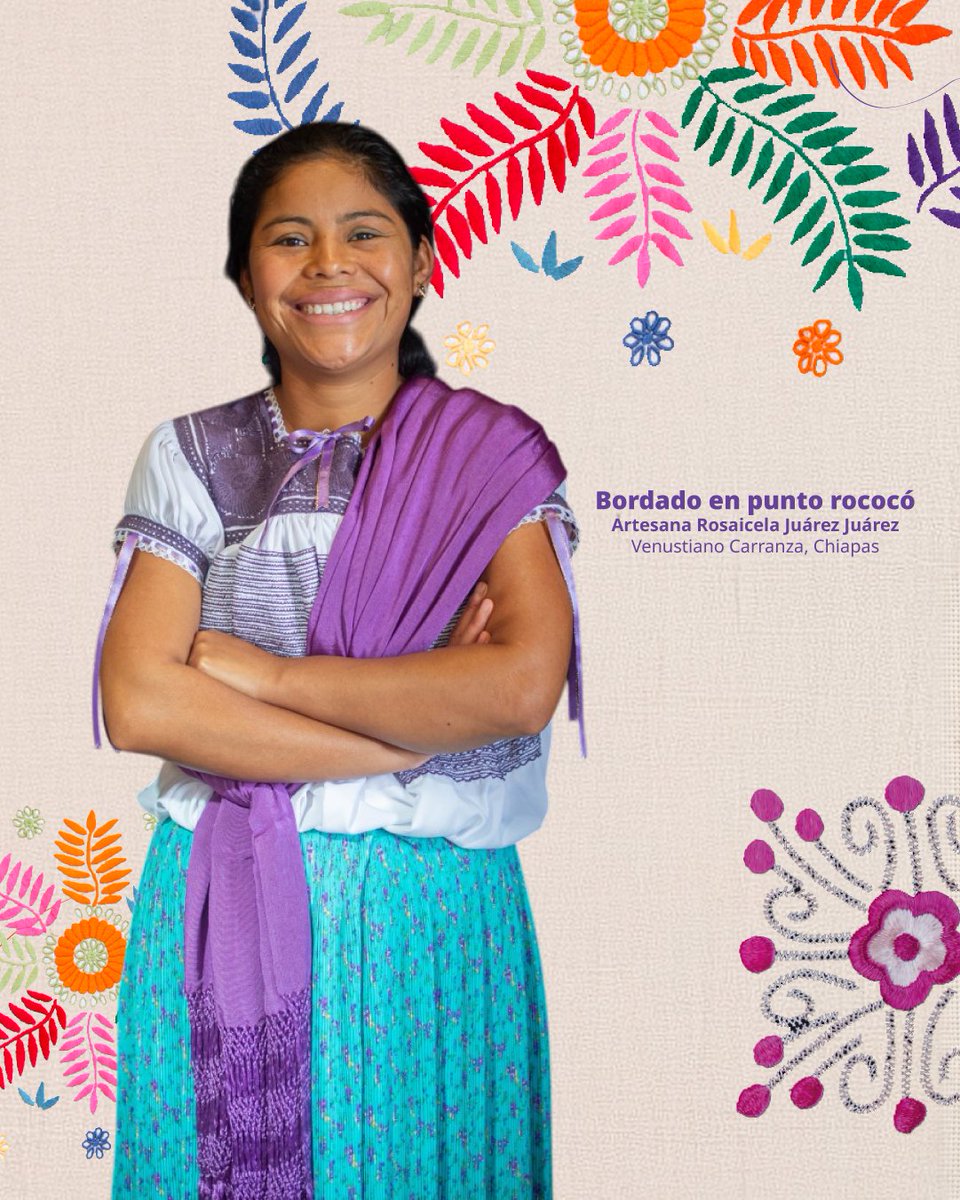 OriginalMexico's tweet photo. #OriginalMéxico #DíaInternacionalDelBordado #Bordado #ArteTextil #TejidoColectivo #TramadeOrigen
@cultura_mx https://t.co/OklveuHL3w