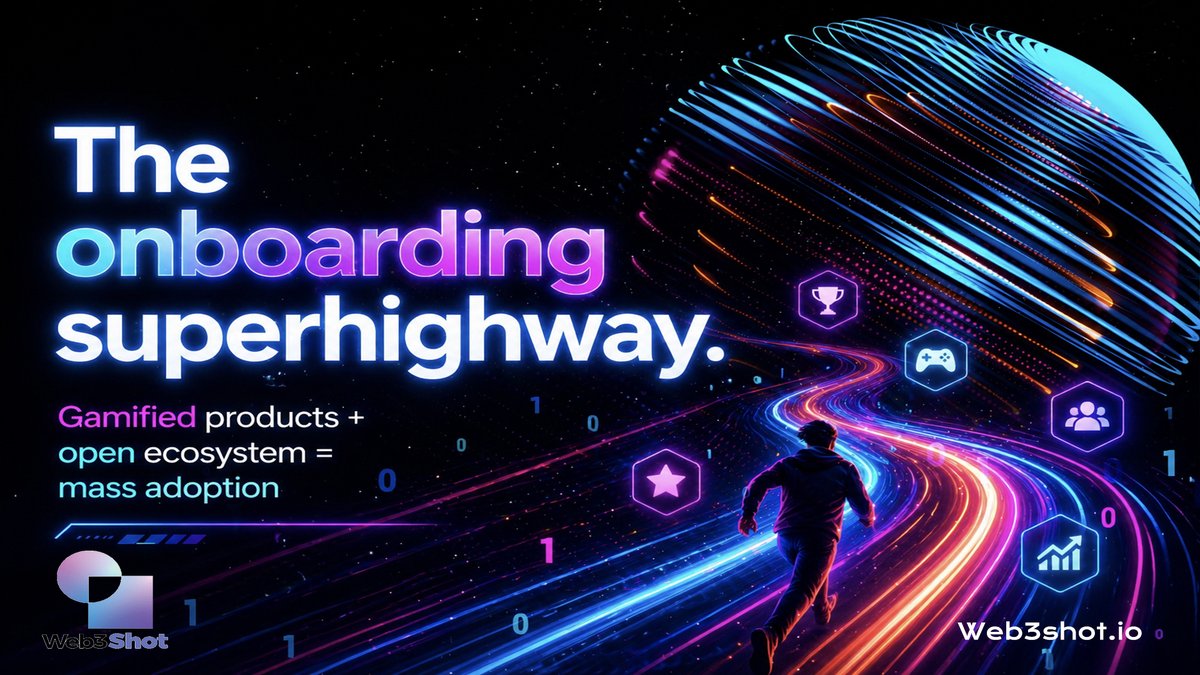 Web3_Shot's tweet photo. 📯 The onboarding superhighway

🛣 #Web3Shot integrates infra for anyone—individuals or organizations—to ramp into #Web3.

🎮 Gamified products + open ecosystem = mass adoption

$W3S $UW3S https://t.co/EDfgBVsJO1