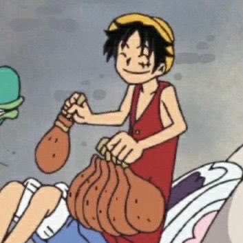superbatliv's tweet photo. luffy gives me so much cuteness aggression when he’s eating he is just so happy and in his element i love him https://t.co/nCWuoW6aLs