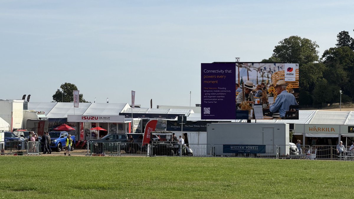 AVMatrix1's tweet photo. At AV Matrix Ltd, we love helping event content standout with our flexible screen solutions. Contact the team if youโre looking for #LEDscreens for your next outdoor or indoor event.
๐ https://t.co/7ygEkjJEch
โ 01937 844 320
#TheGameFair #TGF2026 #OutdoorEvents #LEDscreenhire https://t.co/5U9ieBp2AS