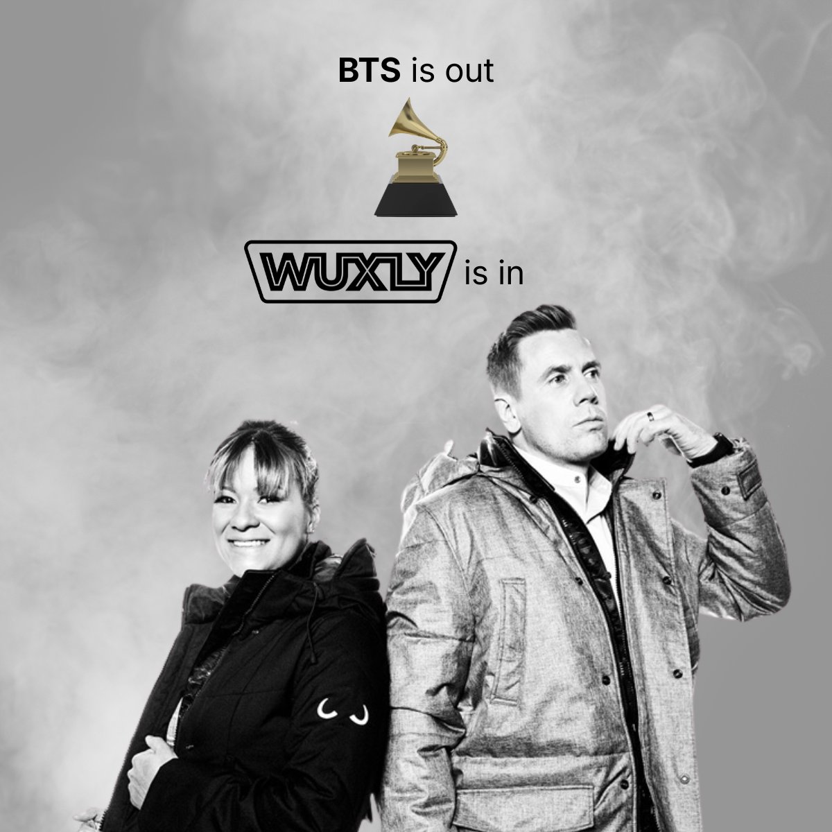 WuxlyHQ's tweet photo. #BTS is out. #Wuxly is in.
Different industry. Different stage.
While the Grammys celebrate music, we're focused on engineering, prototyping, and manufacturing world-class textile solutions right here in Canada.

No trophies required, we'll take delivering for those who serve. https://t.co/yAy3RJ0Z0I