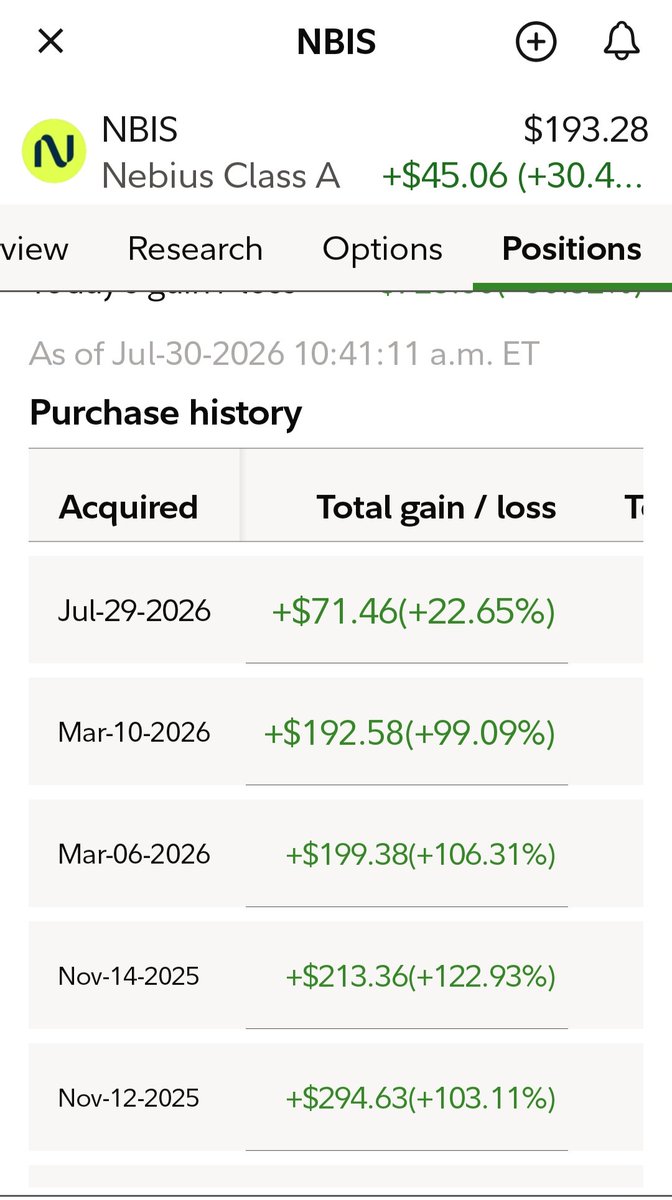 j2vad's tweet photo. Thanks for great chance $NBIS 🚀 https://t.co/sd4nsoxLPC