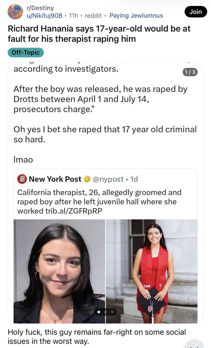Richard Hanania tweet media