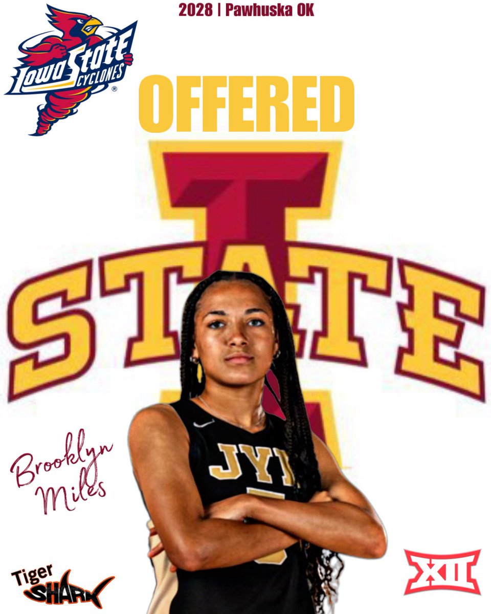 BrooklynMiles05's tweet photo. After a great conversation with @BillyFennelly of  @CycloneWBB i’m excited to announce I have received an offer to play as a cyclone!! Thankful for the coaches and staff who believe in me! Jesus is at work!! 🤍 https://t.co/pFKqtMa6PK