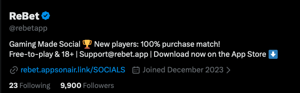 rebetapp's tweet photo. 🎉 We're SO close to 10K on X! Once we hit it, we're celebrating with a giveaway you don't want to miss 👀 Let's get there together! https://t.co/Ewytmt9VoR