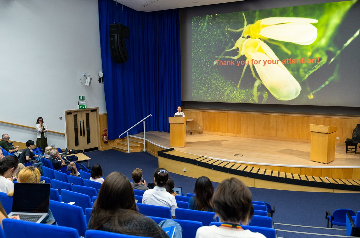TheSainsburyLab's tweet photo. Day 9 Keynote Speaker Jun-Bo Luan from Shenyang Agricultural University #TSLSummer2026 https://t.co/zmrWgNC0L1