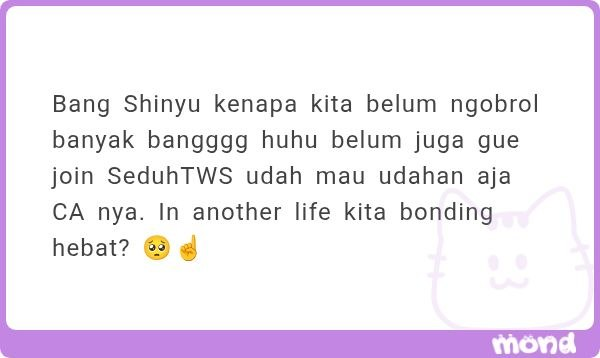 KalanyaRasa's tweet photo. abang dohoon supporter setia, abang xinlong dicariin bang, abang yuya katanya mau diajak ngobrol, abang jay ada pesan UUD45. https://t.co/cHI9z80IR8