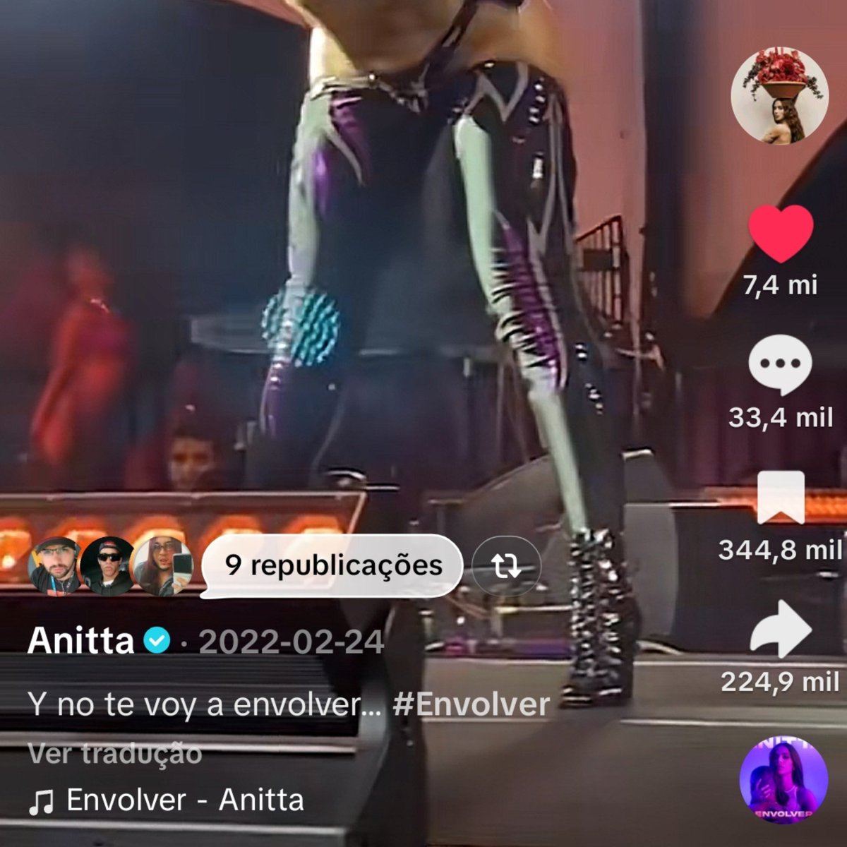 gabscaetan0's tweet photo. Falta pouco pra Sal Grosso se tornar o vídeo mais curtido do tiktok da Anitta https://t.co/MV2ukjhoML