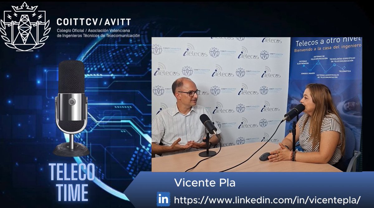 itelecos's tweet photo. 🎙️Si te perdiste el último capítulo del podcast #TelecoTime de @itelecos, ahora puedes verlo

🛰️Descubre todo lo que nos cuenta Vicente Pla de su trayectoria profesional, desde la tecnología analógica hasta la era digital

👉https://t.co/gKXSxtTLw2
#ingenieria #telecomunicaciones https://t.co/uLoyWNZyVX