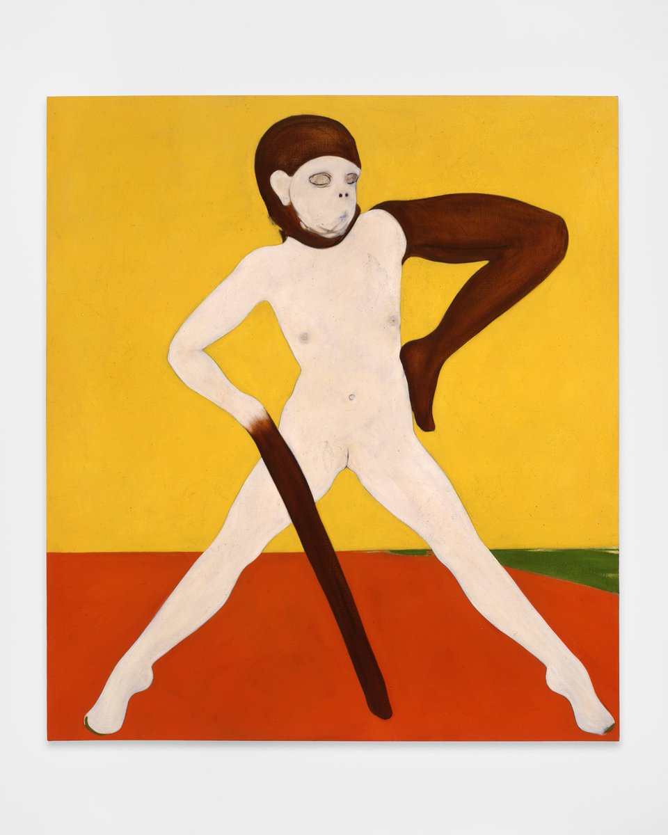 PetzelGallery's tweet photo. Just one month left to see Nicola Tyson's work, “Figure in Landscape 1,” (1994) currently on view in “MIX & MATCH” at the Pinakothek der Moderne, a collection presentation marking the museum's 20th anniversary. Bringing together more than 350 works spanning 120 years of art history, the exhibition reimagines the permanent collection through unexpected dialogues that transcend periods, styles, and media. 

Organized around themes that resonate with contemporary life including community, migration, the environment, conflict, and identity, “MIX & MATCH” invites visitors to consider familiar works from new perspectives. In this context, Tyson's practice contributes to the exhibition's exploration of the body, psychology, and the complexities of human experience, underscoring the enduring relevance of figurative painting within today's cultural landscape. 

“MIX & MATCH” is on view through August 30, 2026.  

Artwork: Nicola Tyson, “Figure in Landscape 1,” 1994, Oil on linen, 54 x 48 in, 137.2 x 121.9 cm; (2) Photo: Installation view, featuring Nicola Tyson, "MIX & MATCH,” Pinakothek der Moderne, Germany, 2026. 

#nicolatyson #artist #petzel #mustsee