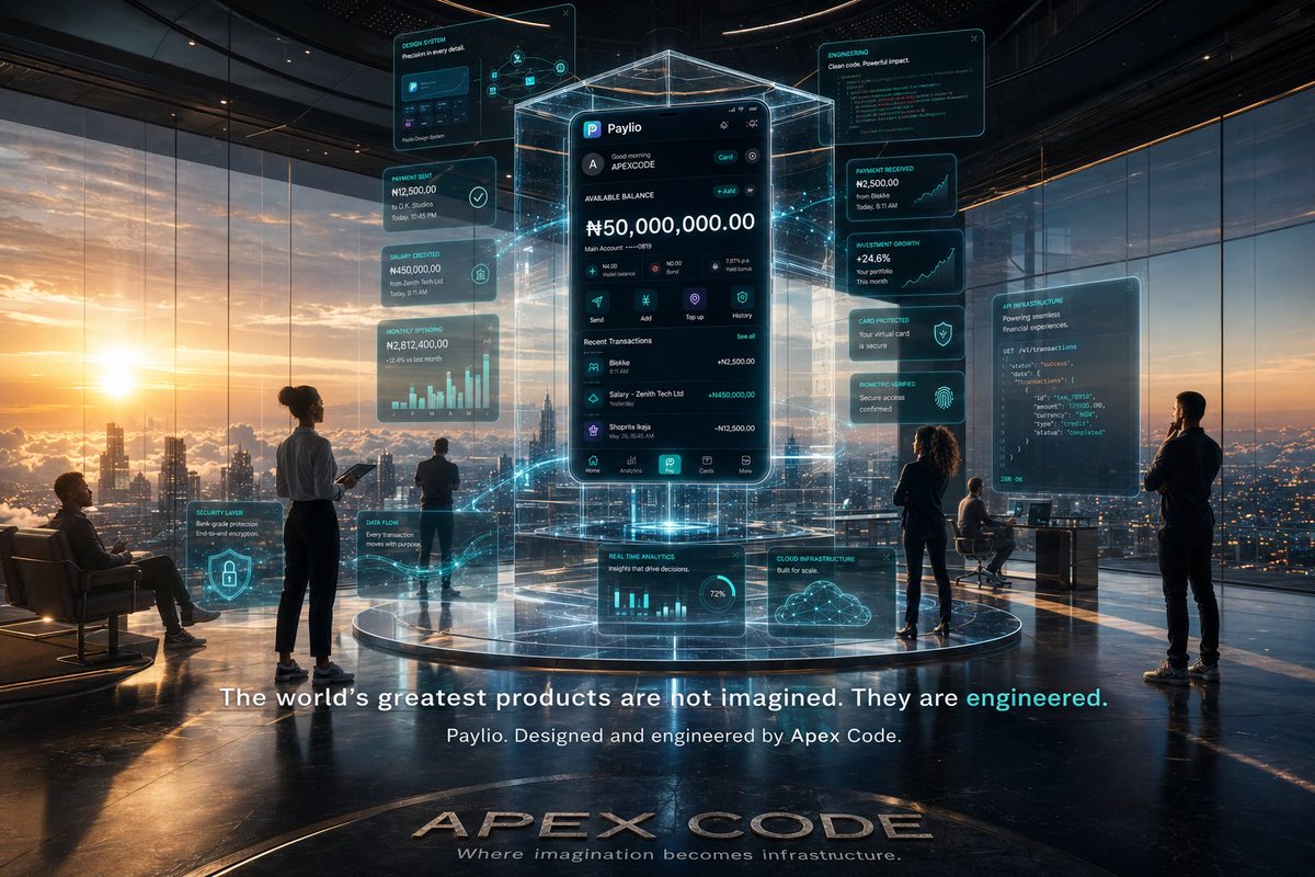 ApexCodeStudio's tweet photo. Built a fintech mobile UI kit in Next.js.

Dashboard, send money flows, analytics, cards, currency switching.

Full source code. Clean architecture. No backend required to run the demo.

https://t.co/iijq3vF7Vv https://t.co/ARe7Iz2Nty
