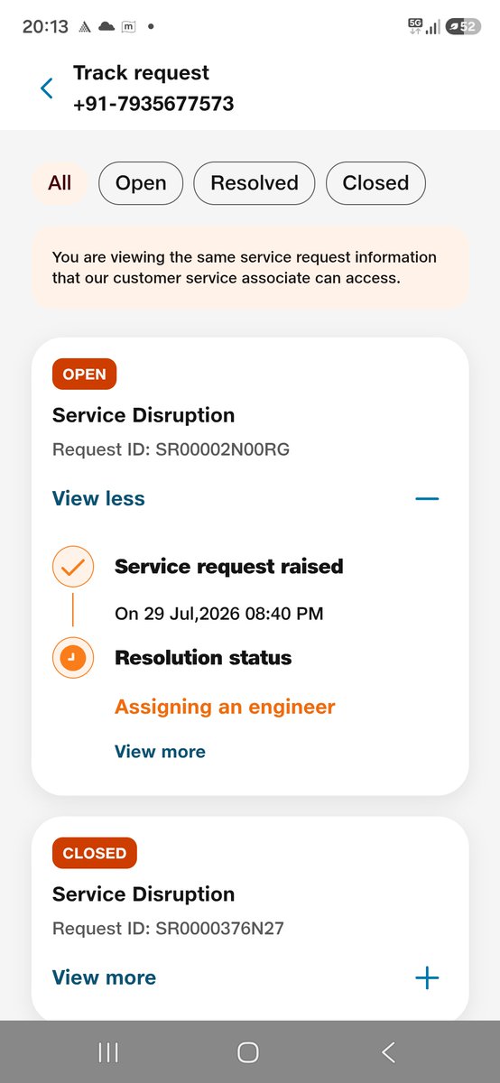 Mitindaware's tweet photo. @JioCare @jagograhakjago still not assign https://t.co/iofdmOBson