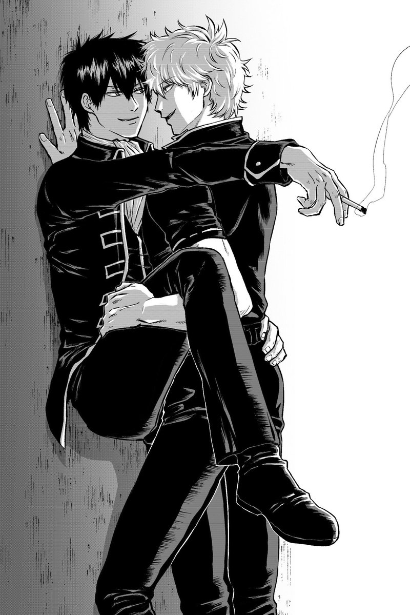 tsugiiiiii_g's tweet photo. 銀土 https://t.co/QYwWYqIl13