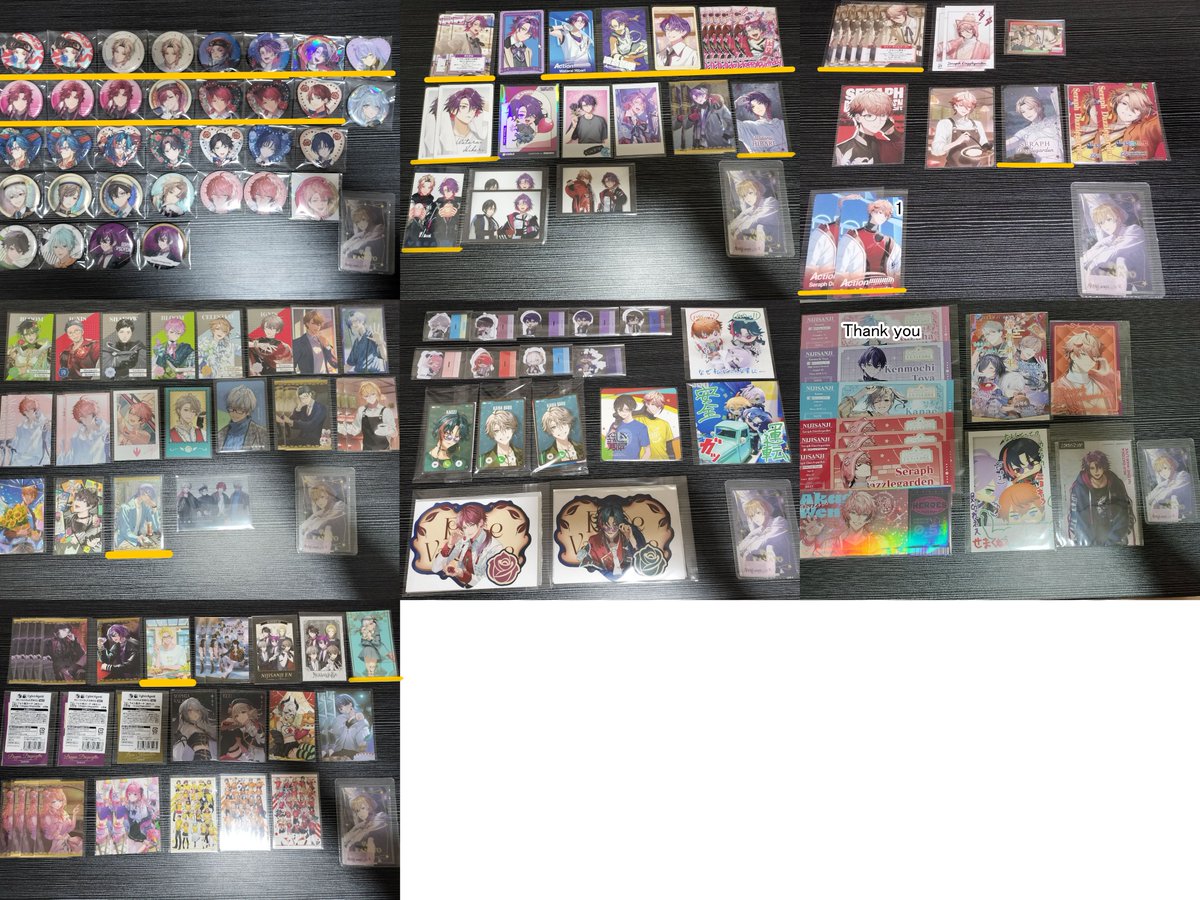 engawa_open's tweet photo. 【交換譲渡】にじさんじ Devilish Nightmare ボイスビジュアル 7月 ビスケット 8周年 ノスタルジア 3SKM VOLTACTION 4th Anniversary 4周年
譲）1枚目
求）2枚目or リトリン同異種 or ご希望額～定価＋送料
ご不快でなければ比率違い可能
お気軽にお声がけください。
※ALT https://t.co/Z5Tm054ouX