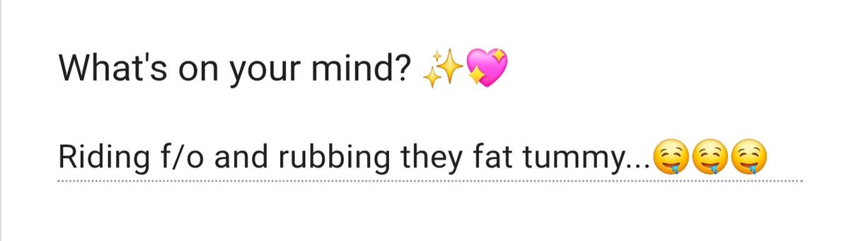 NSFW_Yume_Posts's tweet photo. ✨️Scenario✨️

《Click "ALT" to see this submission in text form!》

》I love my fat F/O https://t.co/PmVZ4yMhLQ