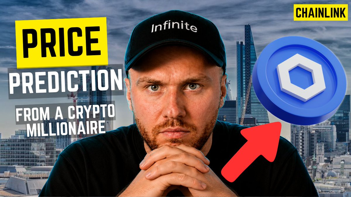 InvestorJordan's tweet photo. NEW VIDEO DROPS AT 7PM! 🚨

I'm breaking down my updated thoughts on $LINK and where I think it's headed in the short, medium, and long term.

If you're holding, watching, or considering Chainlink, you won't want to miss this👇 https://t.co/9BfwpAzhw7