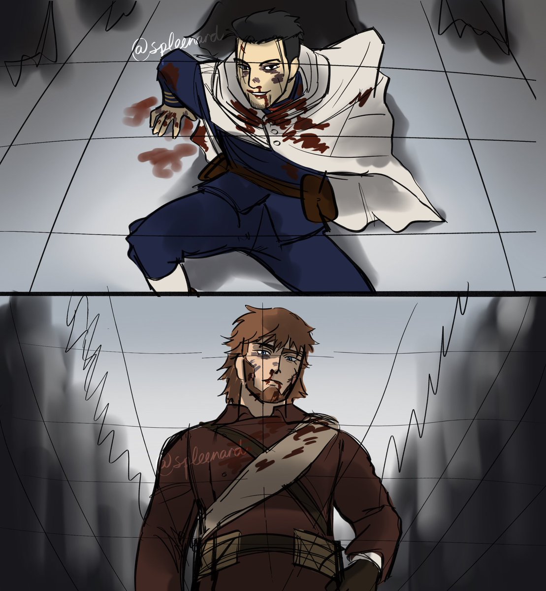 spleenard's tweet photo. ok so im never finishing this #goldenkamuy #vasio https://t.co/loa3MWwSVI