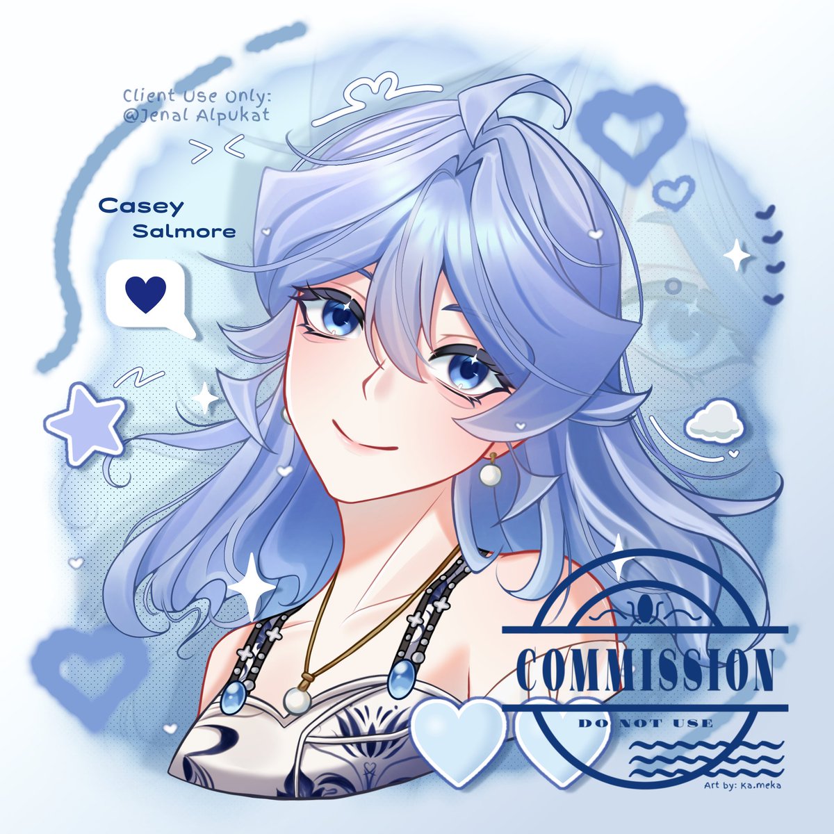 Ka_MekaHenio's tweet photo. 🍀 | Repost my old artwork
Comms artwork result 🩵
🔹Comms by: Jenal Alpukat [on Facebook]

Btw i'm still open for this kind of comms 
[Indonesian only]
Full rendered: 75k IDR [head]/ 90k IDR [Bust up]

🔹🔷🔷🔹
#smallartist #artmoots #artwork #design #ibispaint https://t.co/MuhsUm7xnZ