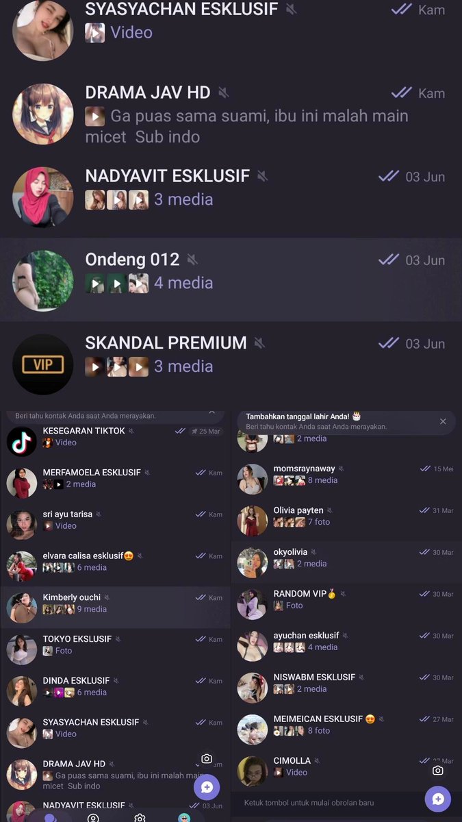 Massbuddotm's tweet photo. ada yang mau join all grup?
https://t.co/faXN0utVWv https://t.co/vihFkGfaJI