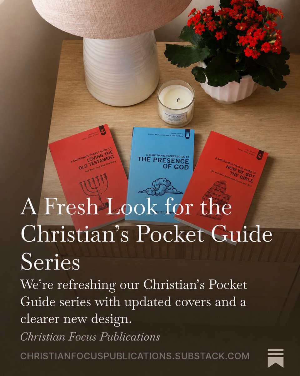 Christian_Focus's tweet photo. We’re refreshing our Christian’s Pocket Guide series with updated covers and a clearer new design.

Read the full piece: https://t.co/kO3oKwMSzm

View the series now: https://t.co/NaRpZgufPj https://t.co/WpRLUHcTV3