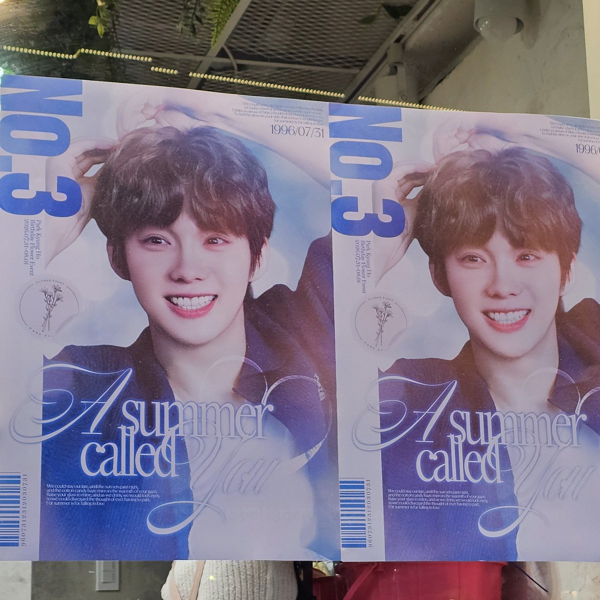 summers_pkh's tweet photo. ˚✧₊ 𝑨 𝒔𝒖𝒎𝒎𝒆𝒓 𝒄𝒂𝒍𝒍𝒆𝒅 𝒚𝒐𝒖 ⁎˳✧༚

디피 완료되었습니다 .ᐟ
꽃나눔은 내일 10시 30분부터 진행됩니다 .ᐟ
소품은 눈으로만 감상 부탁드립니다 ᢉ𐭩

#ASummerCalled_PKH https://t.co/efKSNkRpVH