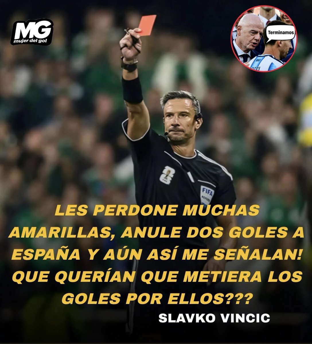 AliciaJ86958882's tweet photo. El jugador número doce que les ayudó a llegar a la final y no le agradecen 😢 https://t.co/toK0r3hC2s