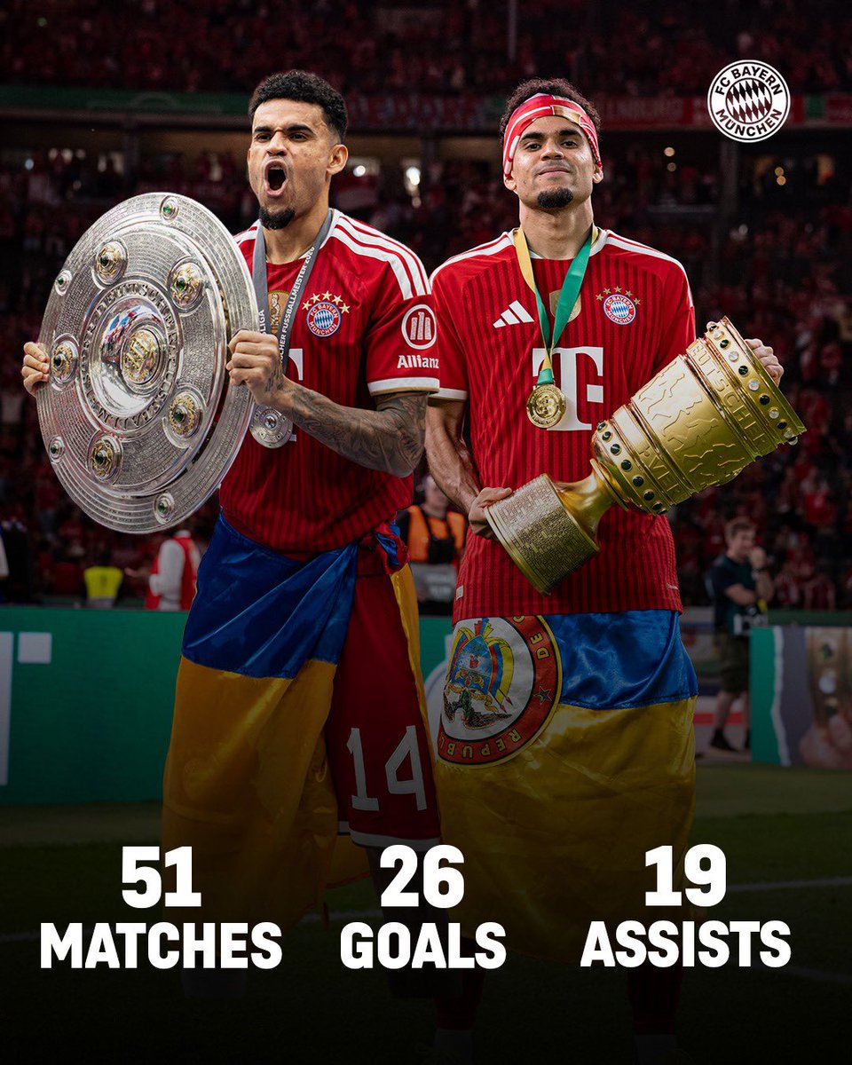 FCBayernEN's tweet photo. One year in and he’s just getting started!🔥 https://t.co/xhhgudcDGi