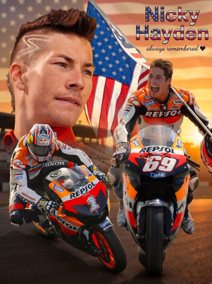 angelbabessss's tweet photo. Happy Birthday to the late great Nicky Hayden 🎂🙏 #nickyhayden #motogp #rideonkentuckykid https://t.co/DsCPagOcQi