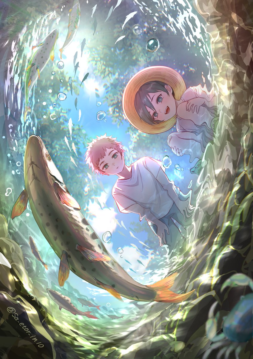 sa_etor_in10's tweet photo. its兄弟　夏休み🏞️ https://t.co/EI5ZTNBhOM