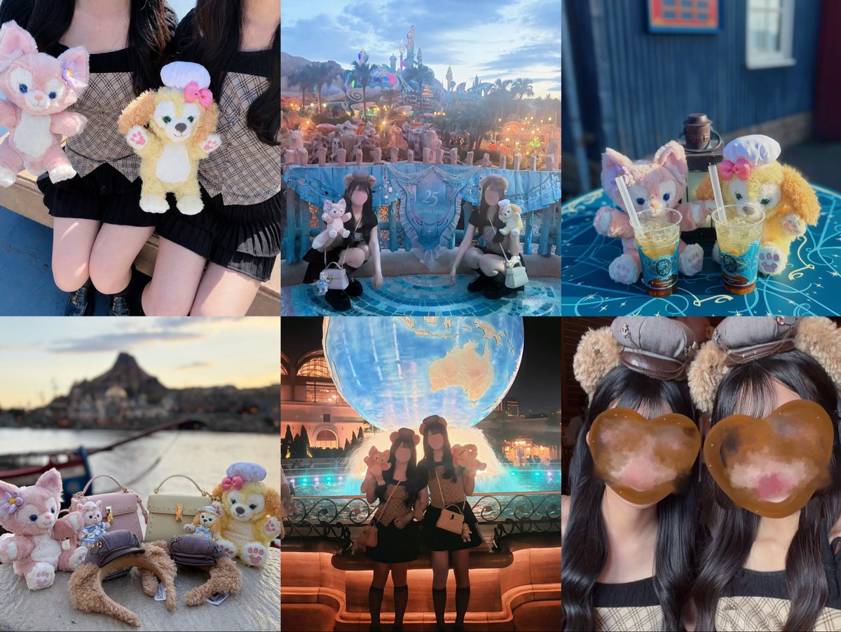 ny1k04's tweet photo. ふたごディズニーしてきちゃ🩷💛 https://t.co/DUr2vmA8vj