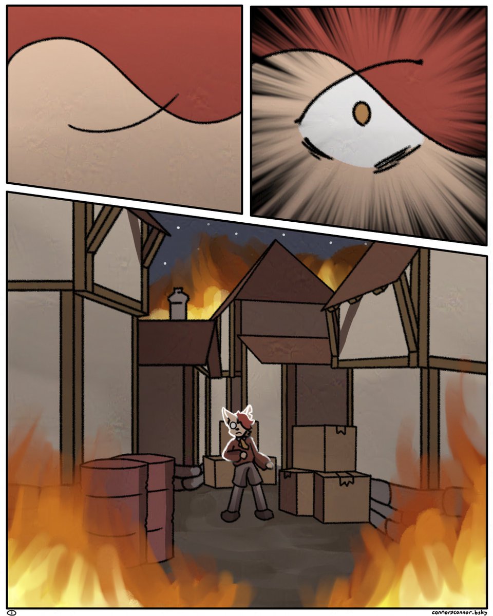 Connors_Connor_'s tweet photo. Happy 5th Anniversary to FUGA!
Unfortunately I was too busy to make something for it this year but I can repost this one mini comic I made back in 2024 :3
#戦場のフーガ5th #Fuga5th
(1/8) https://t.co/IMJy001K53