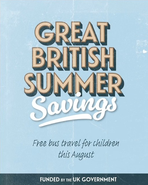 CentrebusLive's tweet photo. Great news for families this summer! ☀️
 
Whether you’re heading to the park, meeting friends, visiting family, going shopping or exploring somewhere new, the bus can take you there🧡

01 to 31 August 2026, children aged 5-15 can travel for free!
 
https://t.co/uMlrWSWU3g https://t.co/lOek4SFAcW