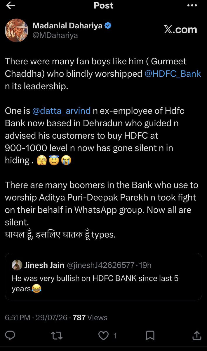 MDahariya1's tweet photo. @datta_arvind https://t.co/5oIcWNPGnK