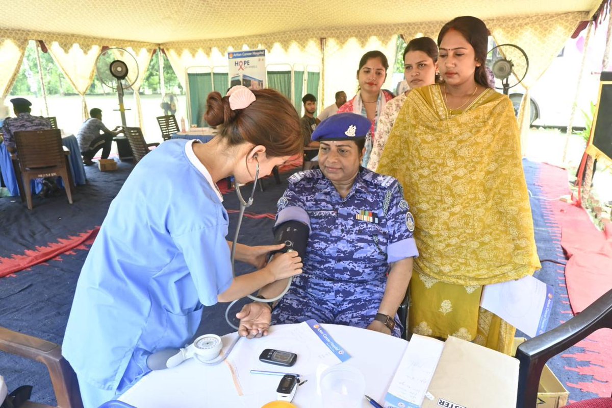 194RAF's tweet photo. The initiative included health check-ups, preventive screenings, and awareness sessions, reaffirming the unit's commitment to the health and well-being of its families.
#CRPF #RAF #SevaSurakshaBandhutva #PreventiveHealthcare #FitIndia https://t.co/Aq68X1vOIw
