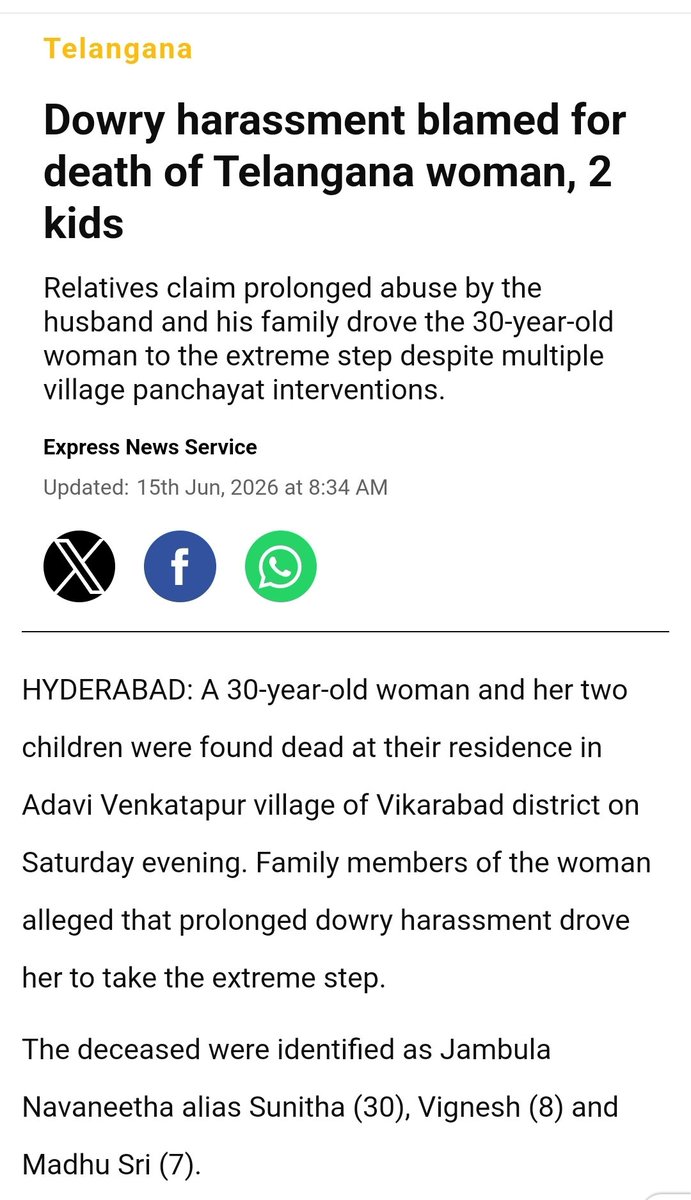 Indianpatriachy's tweet photo. Well telugu men are literally known for high dowries 

 I am still surprised they're still getting married considering the culture and legal justice system rigged against them

Even with thrice this amount of salary of groom they shouldn't get married cause men won't even spare their own kids for their greed

Considering the risk they're taking these women deserves compensation