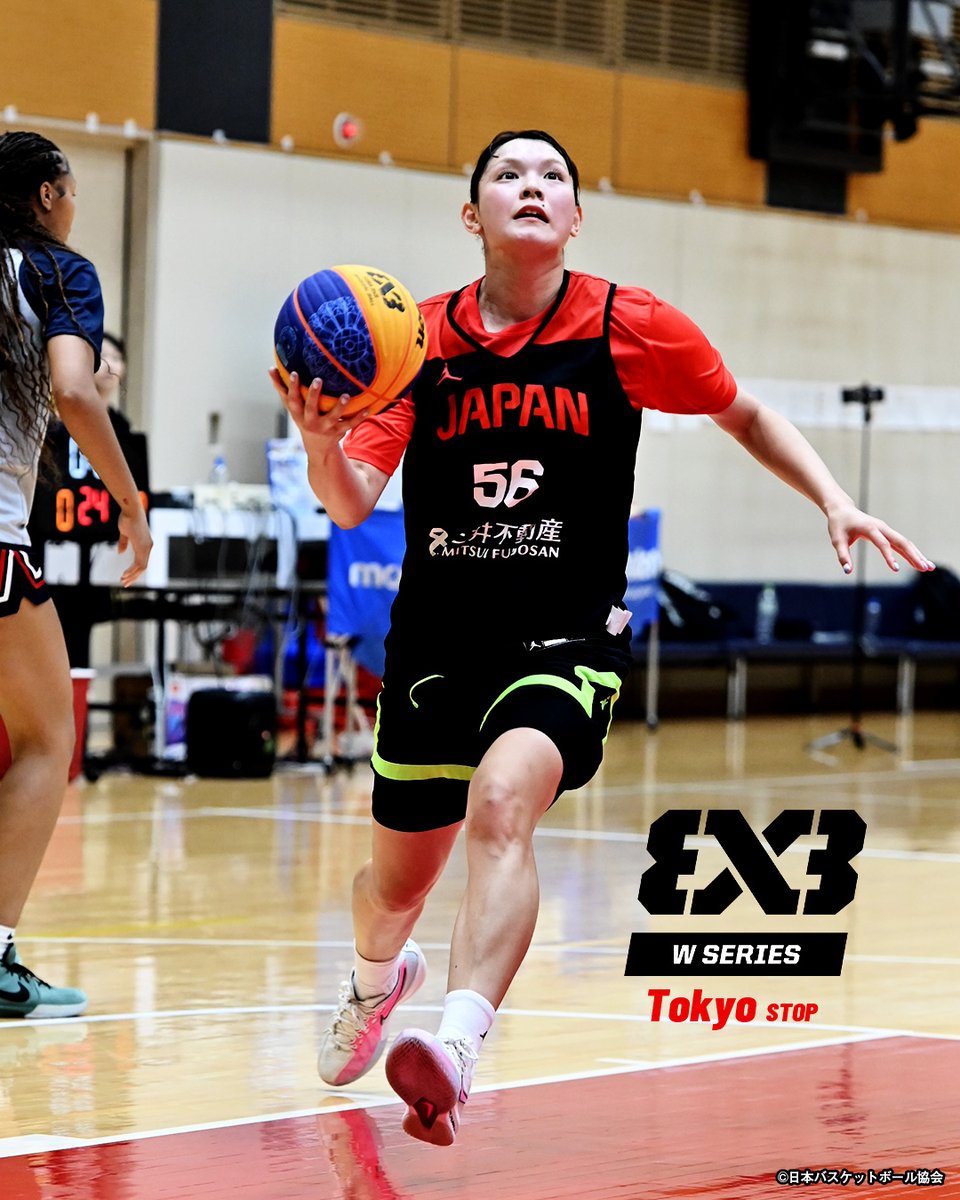 JAPAN_JBA's tweet photo. #AkatsukiJapan 3x3女子日本代表
🔥FIBA 3x3ウィメンズシリーズ2026 #3x3WS
🗼東京STOP🗼出場メンバー発表
https://t.co/z1jlMr2fFN

田中平和 (トヨタ自動車アンテロープス) 
高橋未来 (アイシン ウィングス)
野口さくら (新韓銀行)
宮下希保 (富士通レッドウェーブ)

🌐世界最高峰ツアー『3x3WS』が日本にやって来る！
📍代々木第二体育館
🗓️8月1日(土)／予選プール
14:00🆚予備予選B1位
18:00🆚フランスU25
8月2日(日)／決勝トーナメント
※予選プール上位2チーム（計8チーム）

📣チケット好評発売中✨
👉 https://t.co/xsC9HgC35r

@jba3x3Official
#バスケ #日本一丸
@fiba3x3 @fiba3x3w