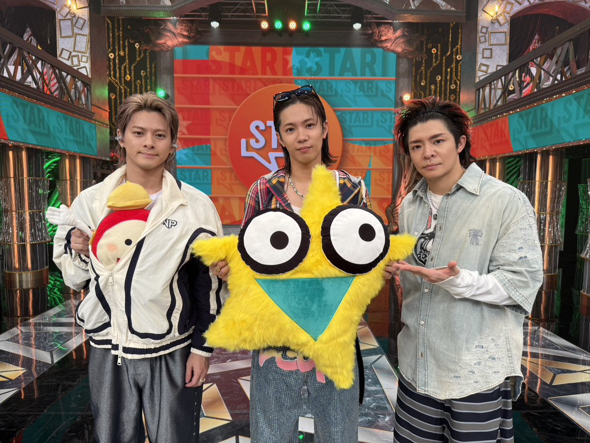 cx_mezamashi's tweet photo. あす31日(金)の #めざましテレビ エンタメPick Up☝️

音楽番組 「STAR」に出演した #Number_i にインタビュー🎤

#神宮寺勇太 さんプロデュースの新曲 #BUGSLIFE の制作で意識したことを聞いたよ❣️
さらに上垣アナにダンス初心者でも踊れる部分を伝授🕺

#STARスター
☆内容変更の際はご了承下さい https://t.co/cgChjouw6S