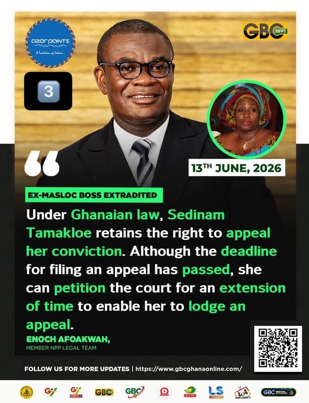 Nanaezze's tweet photo. Walk with me 🚶‍♂️ 

Story # 1️⃣; Former MASLOC boss sentenced to 10 years in Absentia

Story # 2️⃣; US extradited former MASLOC boss over Corruption 

Story # 3️⃣; Former MASLOC boss retains the right to appeal her conviction

Story # 4️⃣; Court of Appeal acquits and discharges former MASLOC CEO Sedina Tamakloe

Hip Hip Hip Hurray, What Ghanaian Politicians call Accountability 

Congratulations Sedina Tamakloe 👏 🎂 🎈