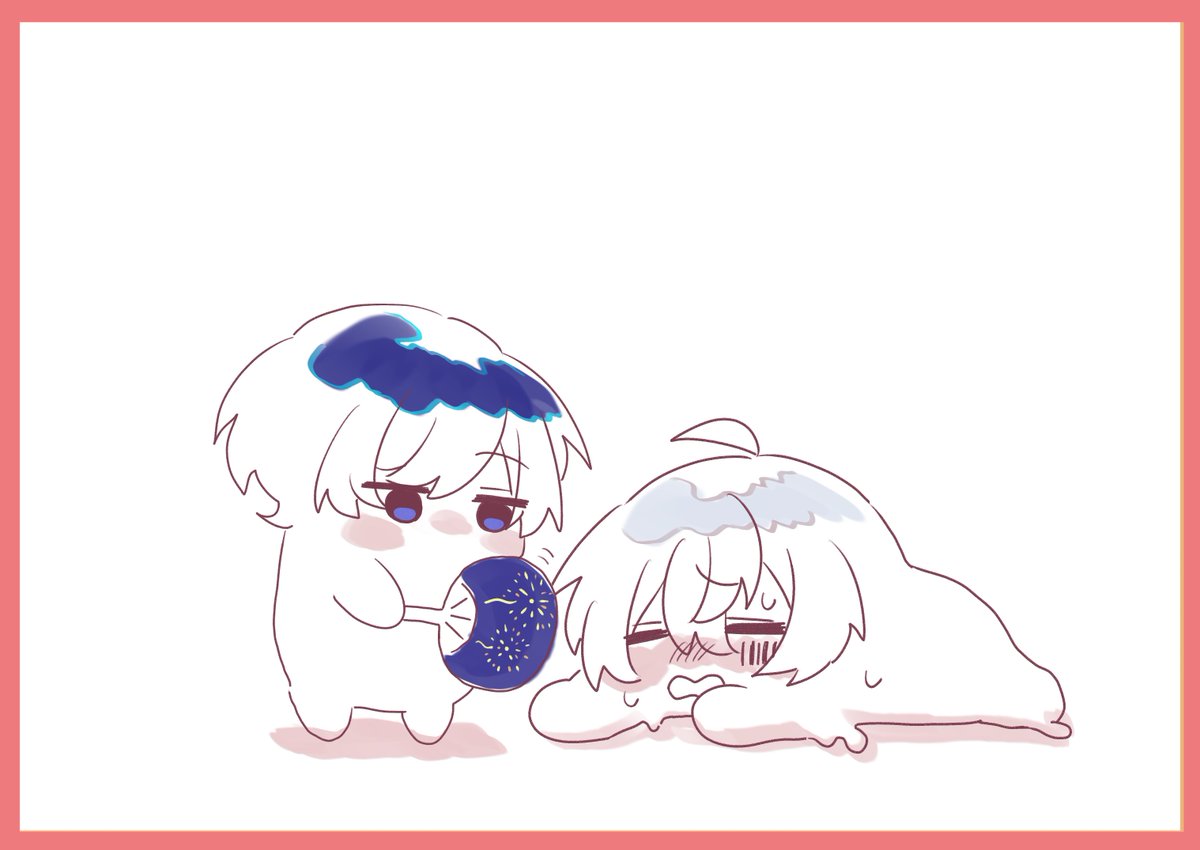 ooooosushi014's tweet photo. まいにちあつすぎる！
#そらるの絵 #まふあーと https://t.co/6EGxYi9qDT