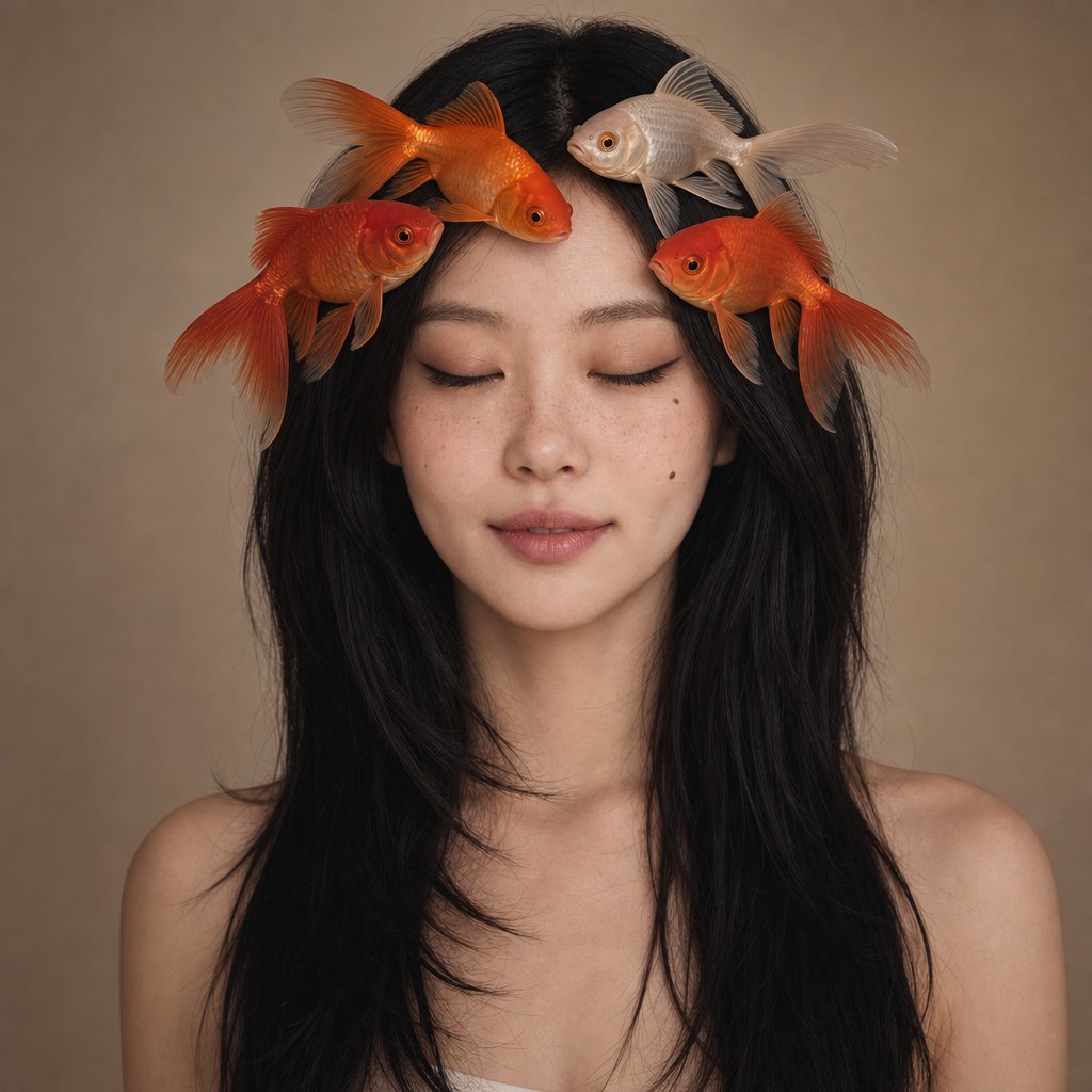 sweetba92411485's tweet photo. Tried a quiet, surreal fine-art portrait concept with a custom goldfish headpiece. Love how soft and peaceful the lighting turned out!
Tool: VisualGPT (GPT Image 2)
⬇️ Prompt used in reply! 👇
#AIart #AIGenerative #VisualGPT #PromptShare https://t.co/Jvln3RDUn6