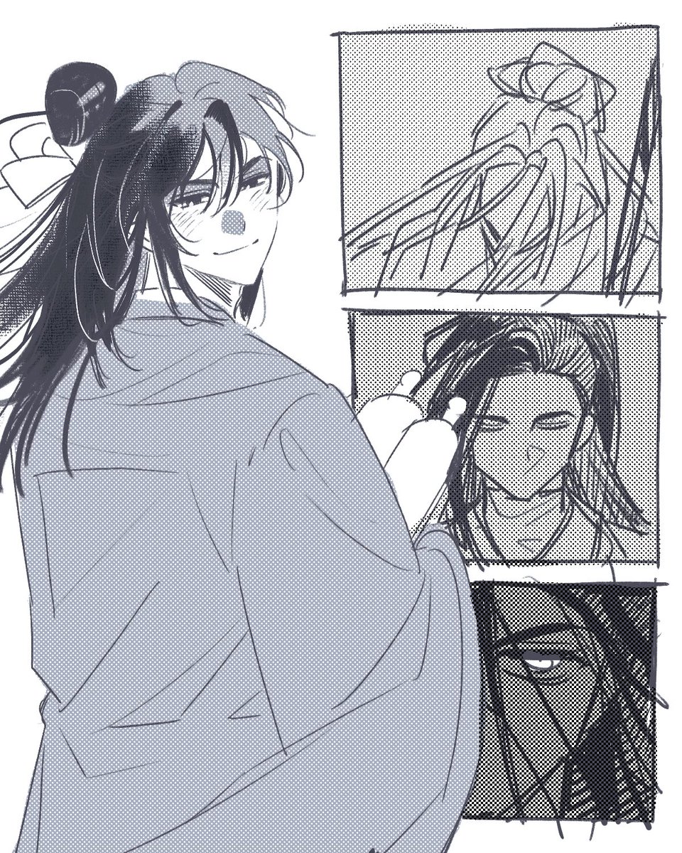 wrongname_4599's tweet photo. #天官赐福 #TGCF

하생 시절에 대한 궁금증 
날이 갈수록 심해져만 갑니다 
더 줘 
이 남자 정혼자 앞에선 웃을줄도 알았을까 https://t.co/p7Q4Rai3Us