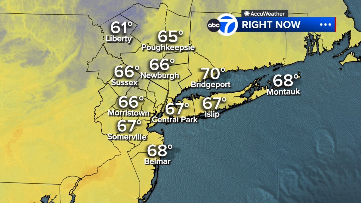LeeGoldbergABC7's tweet photo. Temperature Check #abc7ny https://t.co/fakvSxP5yO