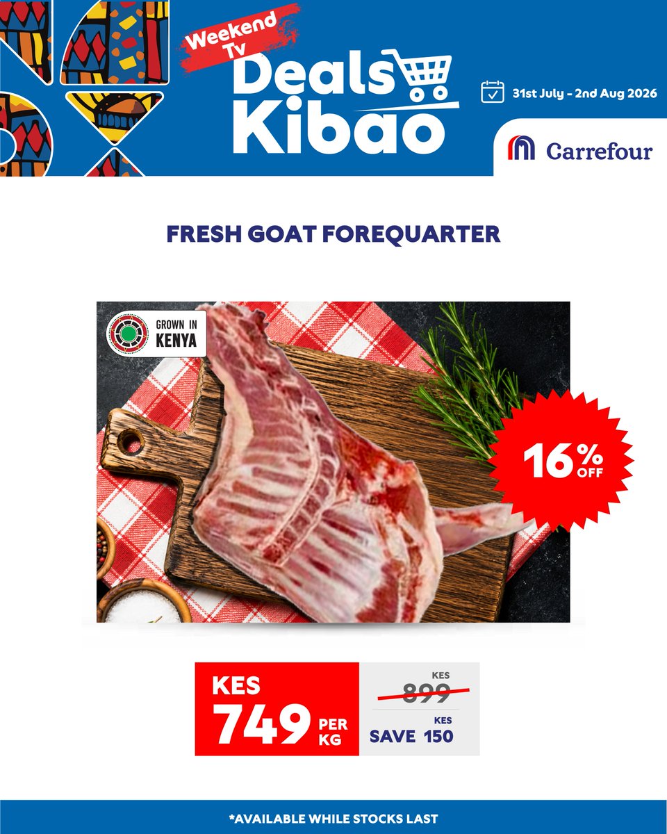 CarrefourKe's tweet photo. Bring home the freshness this weekend. Shop the freshest finds at unbeatable prices, only at #CarrefourKenya. https://t.co/DWIl2FAu0X