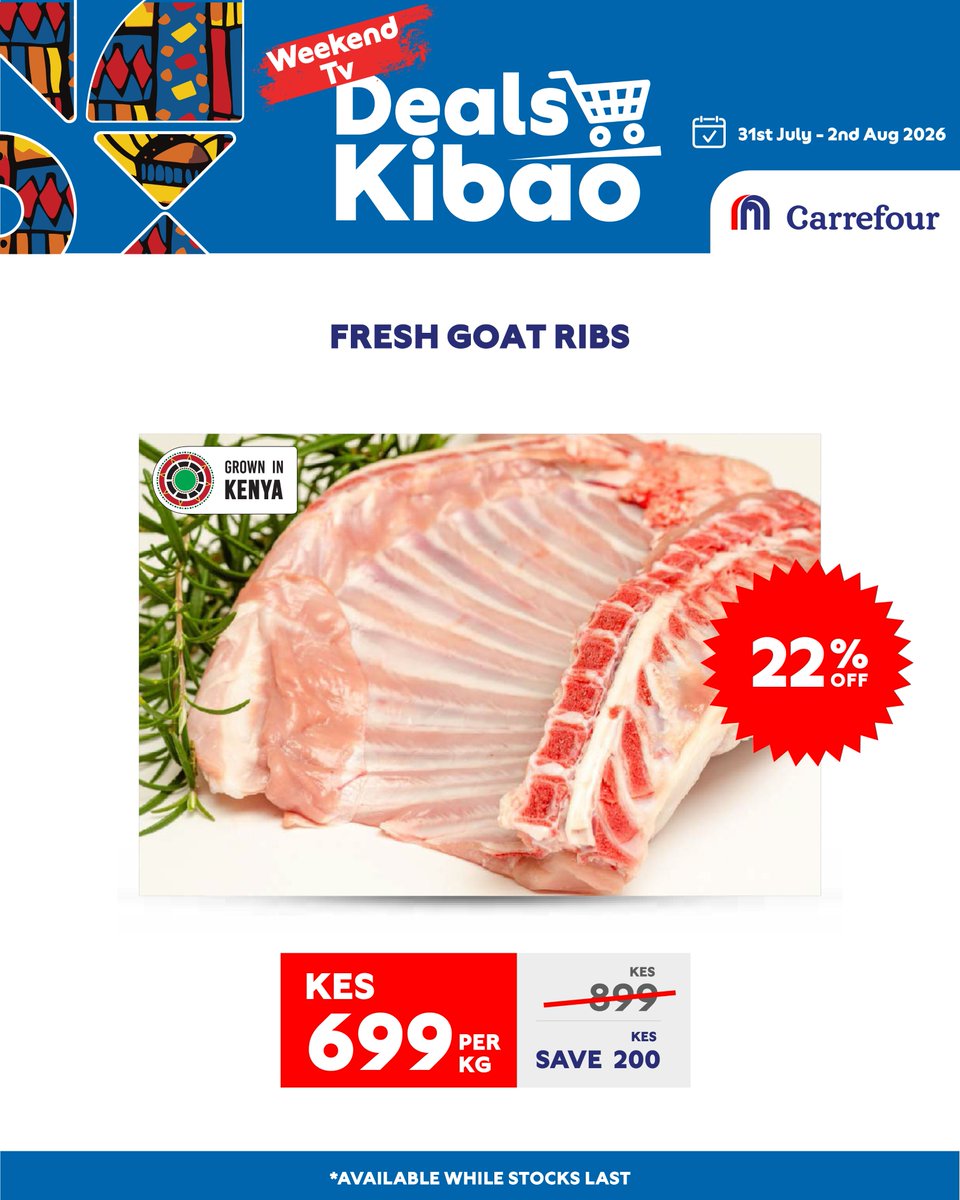 CarrefourKe's tweet photo. Bring home the freshness this weekend. Shop the freshest finds at unbeatable prices, only at #CarrefourKenya. https://t.co/DWIl2FAu0X