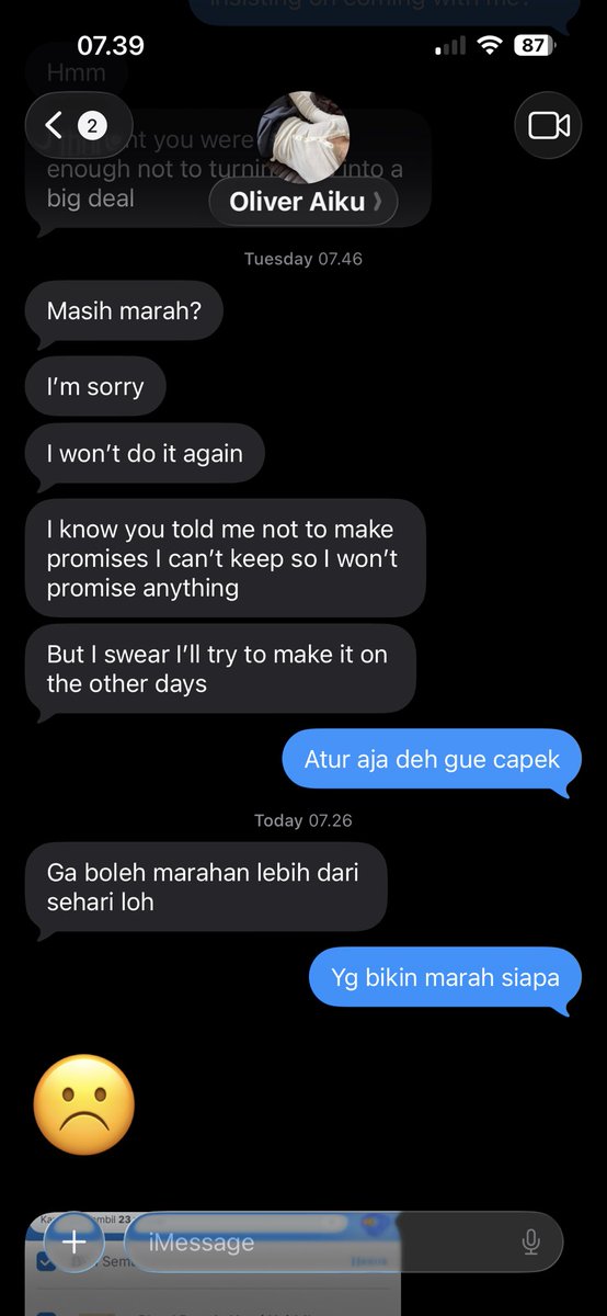 interpretatif's tweet photo. pov dating udah banyak kalo yang ini pov apologizing to your 30+ situationship https://t.co/pNPpHuCA4T