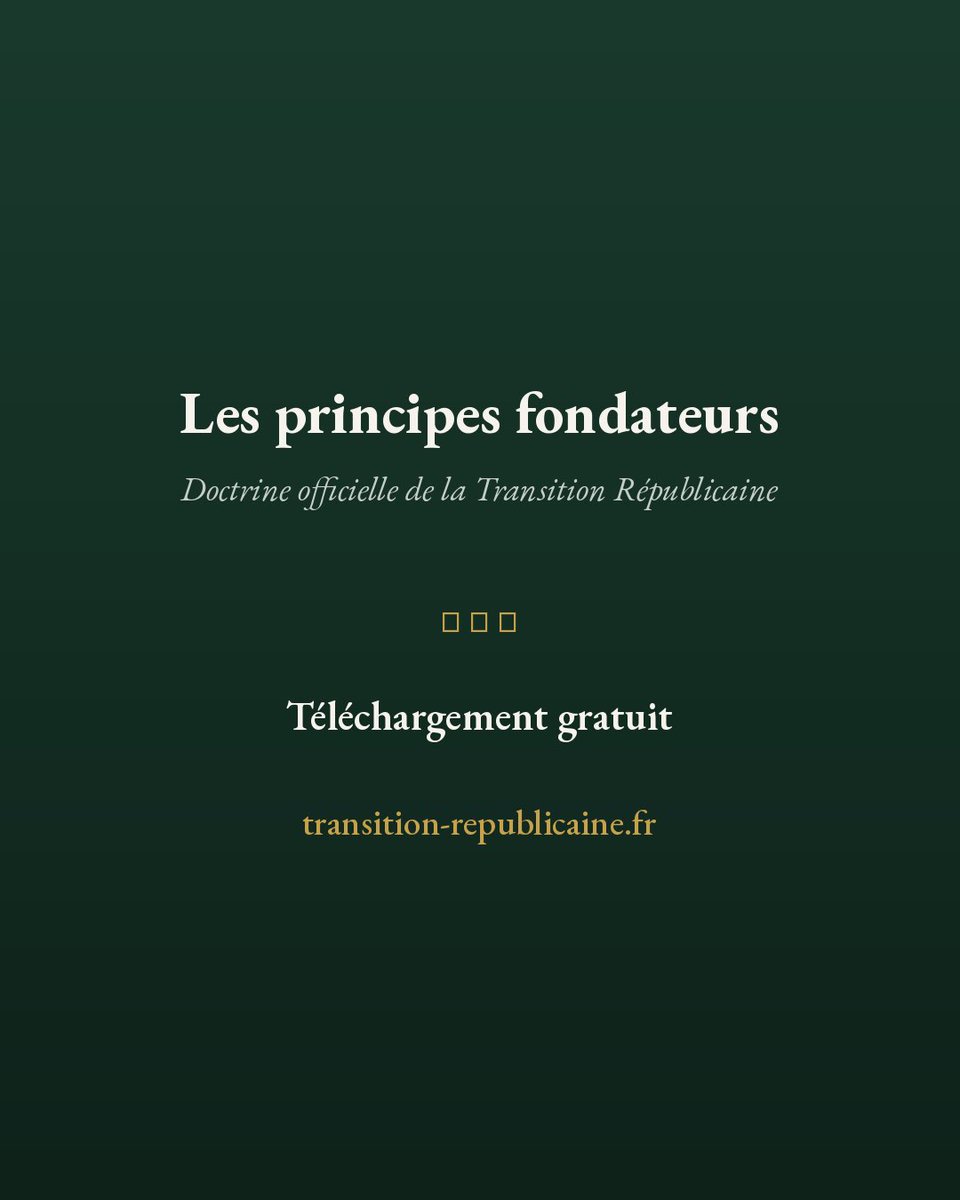 SiesseMaxime's tweet photo. J'ai publié le document qui permet de me prendre en défaut.
« Les principes fondateurs �� fixe ce qui m'engage : le calendrier, les sept garanties, ce que le président ne peut pas faire. En le publiant, j'accepte que chacune de mes déclarations lui soit comparée.
Gratuit🔗 en bio https://t.co/E3lEb3x0pc
