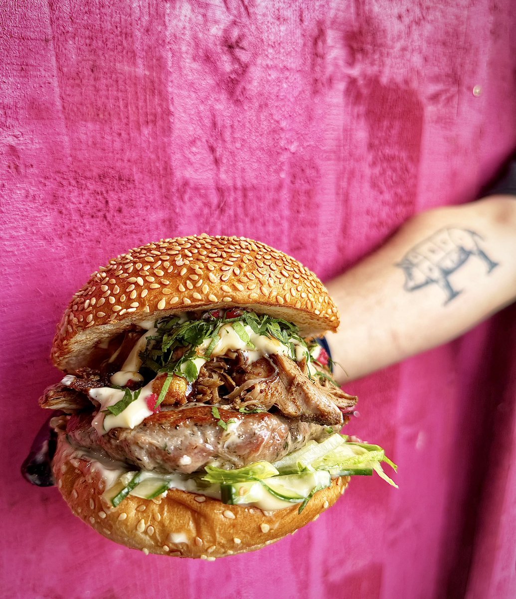 bluecollarfood's tweet photo. THIS WEEK AT BLUE COLLAR CORNER: The Shawarmageddon from The Burger Society hits as a one-off special and it’s sensational, featuring… https://t.co/UKeuUDKm5C