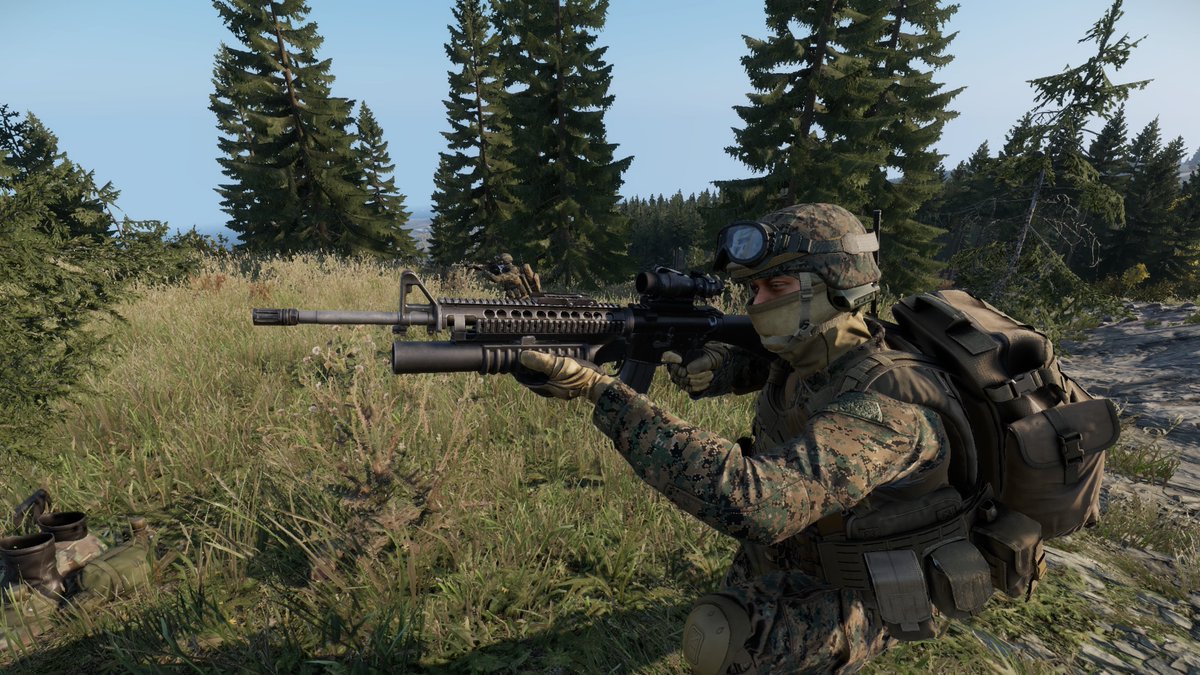 DoggoParkServer's tweet photo. 先日、イベントを開催しました！
今回は、Operation Flashpoint: Dragon Risingのミッションの一部にアレンジ加えたイベントでした！
以前ハロウィンの時には、ゾンビイベントもやりましたね！

#Arma #ArmaRefoger #DoggoPark https://t.co/zx4FaT3jik