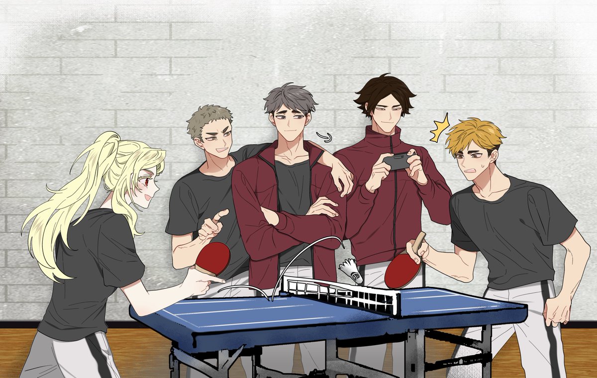 puxixcl's tweet photo. 稲荷崎2年生🏐🏓🏸 https://t.co/XgHtxFzT35